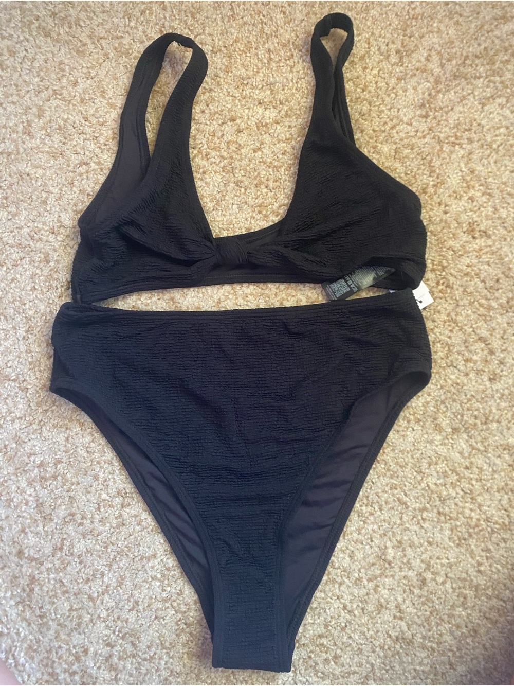 Top shop black bikini